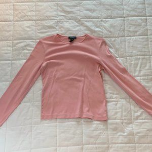 Ralph Lauren Size (S) Pink Knit T-Shirt